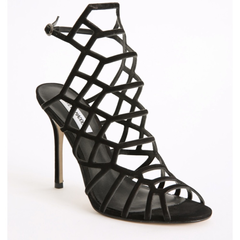 Steve Madden Slithur cage sandals, sz. 8.